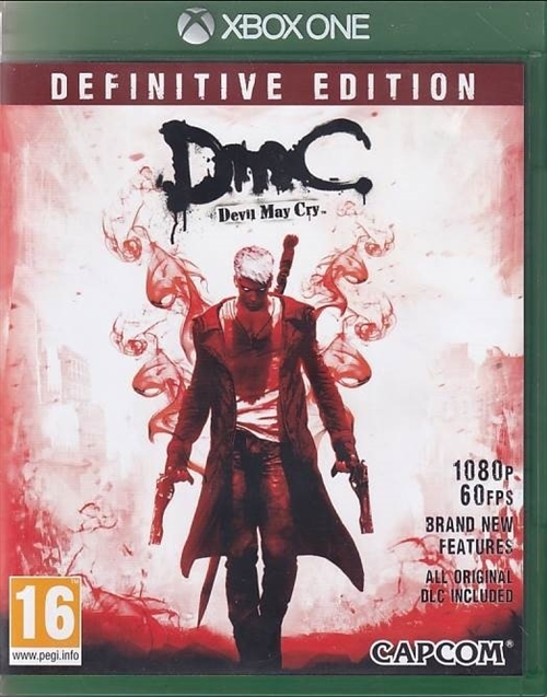 DmC - Devil May Cry - Definitive Edition - Xbox One Spil (B-Grade) (Genbrug)